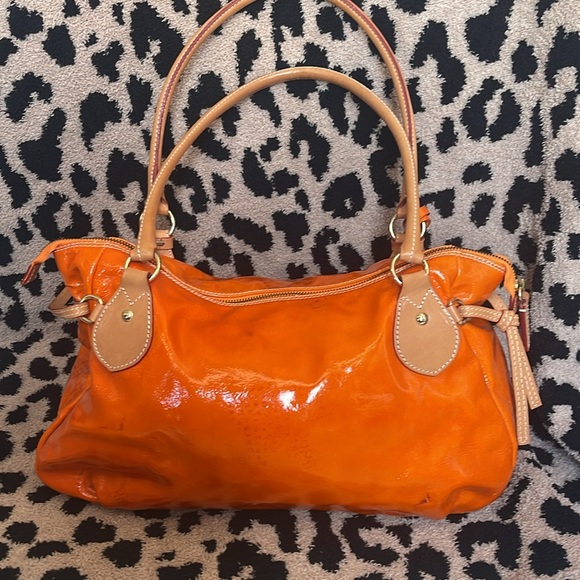 Orange handbag - Picture 5 of 8